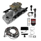 FiTech Ultra Port EFI BBC Systems 30-10-614 Fuel Injection Systems, EFI, Intake Manifold, Gold Throttle Body, ECM, Gasoline, E85, 750 HP, Chevy, Big Block, Rectangle Port, Kit thumbnail 7