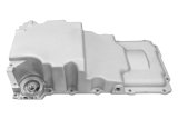 FiTech Plus LS Swap Oil Pans 130003 Pan, Engine Swap, Ultra Low Profile, Cast Aluminum, Satin, 6.10 Quart Capacity, 4.00 in. Stroke Clearance, Chevy, LS, V8, Each thumbnail 2