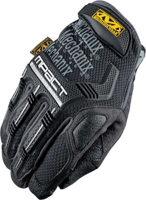Mechanix Wear M-Pact Gloves MPT-58-011 Gloves, M-Pact, Synthetic Leather, 2-Layer , Black/Gray, X-Large, Pair thumbnail 4