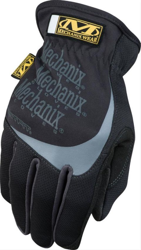 Mechanix Wear FastFit Gloves MFF-05-012 Gloves, Fast Fit, 2X-Large, Single Layer, Black, Synthetic Leather, Pair thumbnail 2