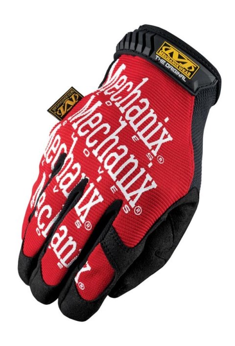 Mechanix Wear Original Gloves MG-02-011 Gloves, Original, X-Large, Single Layer, Red, Synthetic Leather, Pair thumbnail 3