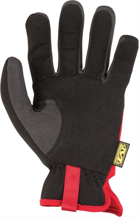Mechanix Wear FastFit Gloves MFF-02-011 Gloves, Fast Fit, X-Large, Single Layer, Red, Synthetic Leather, Pair thumbnail 2