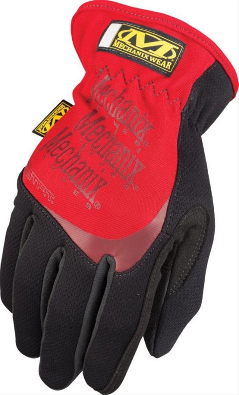 Mechanix Wear FastFit Gloves MFF-02-011 Gloves, Fast Fit, X-Large, Single Layer, Red, Synthetic Leather, Pair thumbnail 3