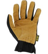 Mechanix Wear FastFit Durahide Work Gloves LFF-75-010 Gloves, Wear, FastFit, Durahide, Leather Gloves, Large, Tan/Brown, Black, Pair thumbnail 2