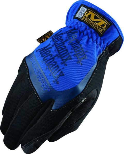 Mechanix Wear FastFit Gloves MFF-03-010 Gloves, Fast Fit, Large, Single Layer, Blue, Synthetic Leather, Pair thumbnail 4