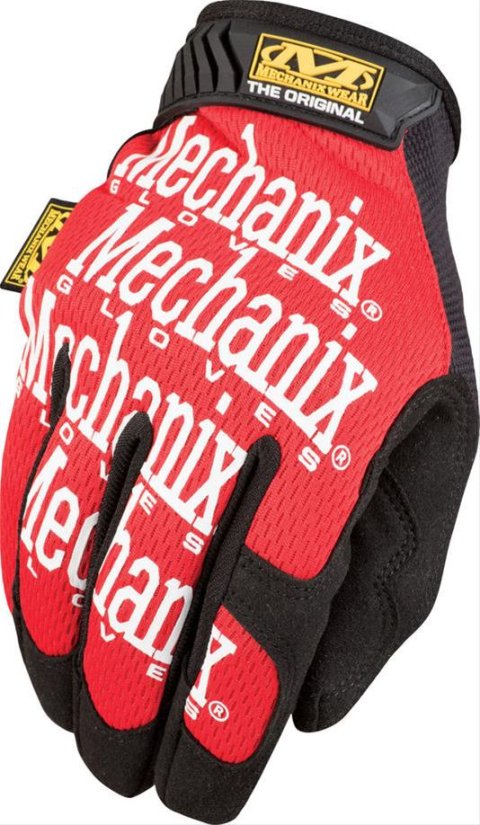 Mechanix Wear Original Gloves MG-02-008 Gloves, Original, Small, Single Layer, Red, Synthetic Leather, Pair thumbnail 3