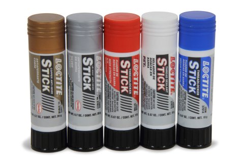 Loctite Thread Treatment Sticks 576507 Sticks, Sealers, Lockers, Assortment, Set of 5 thumbnail 3