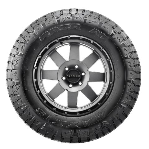 Maxxis RAZR AT Tires 31x10.5-15 Tires, AT, 31 x 10.50R15LT, Black Sidewall, Each thumbnail 1