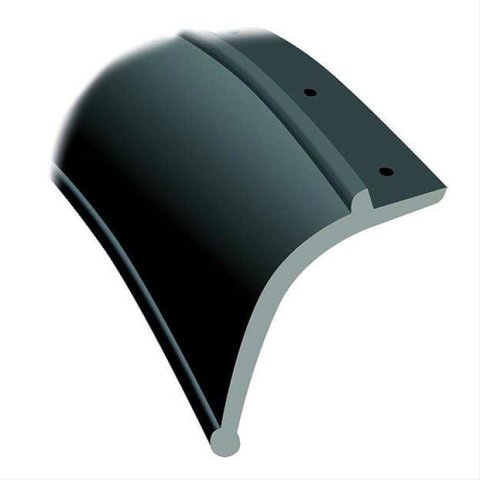 Pacer Performance Flexy Flares Fender 52-113 Flares, Front, Rear, Black Synthetic Rubber, Ford, Set of 4 thumbnail 2
