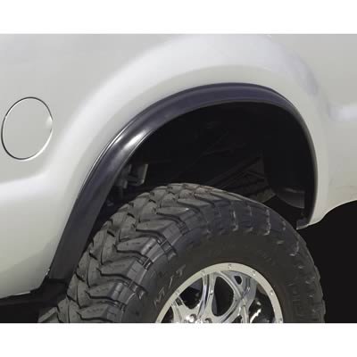 Pacer Performance Flexy Flares Fender 52-113 Flares, Front, Rear, Black Synthetic Rubber, Ford, Set of 4 thumbnail 4