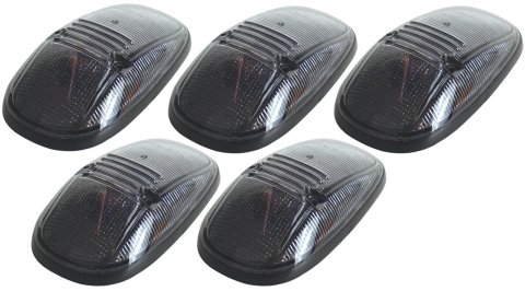 Pacer Performance Hi-Five Cab Lights 20-244S Lights, Hi-Five, Smoke, LED, Hardware Included, Wiring Harness Included, Dodge, Kit thumbnail 2
