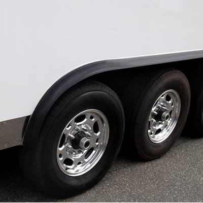 Pacer Performance Flexy Flares Fender 52-189 Flares, Front, Rear, Black Synthetic Rubber, Universal, Set of 4 thumbnail 3
