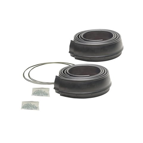 Pacer Performance Flexy Flares Fender 52-189 Flares, Front, Rear, Black Synthetic Rubber, Universal, Set of 4 thumbnail 6