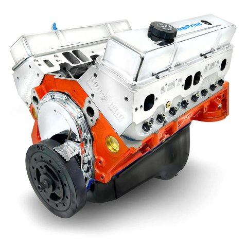 BluePrint Engines GM 383 C.I.D. 445 HP Dressed Power Adder Stroker Long Block Crate BP38317CT1 Engines, Block, 6.3L/383, Assembled, Internal/External Balance, Chevy, Small Block, Each thumbnail 1