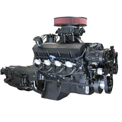 BluePrint Builder Series 632/815HP Blackout Reaper Crate Engine and 4L80E Transmission Combos B632KB4L8X Combo, Edition Series, 632 C.I.D., 815 HP, Carbureted, 4L80E, Chevy, Big Block, Kit thumbnail 2