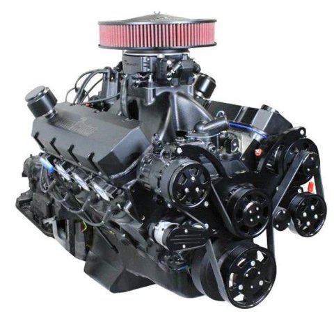 BluePrint Builder Series 632/815HP Blackout Reaper Crate Engine and 4L80E Transmission Combos B632KB4L8X Combo, Edition Series, 632 C.I.D., 815 HP, Carbureted, 4L80E, Chevy, Big Block, Kit thumbnail 3