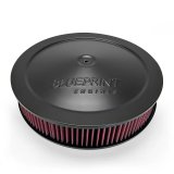 BluePrint Engines Air Cleaners BPP143BK Cleaner 14" Black Cleaner w/ Flat Base - Black thumbnail 2