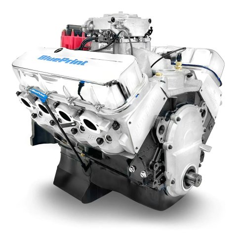 BluePrint Engines GM 496 C.I.D. 600 HP Stroker Dressed Fuel Injected Long Block Crate BP4967CTF Engines, Block, 8.1L/496, Assembled, Gen V Block, Chevrolet, 7.4L, 8.1L, Each thumbnail 1