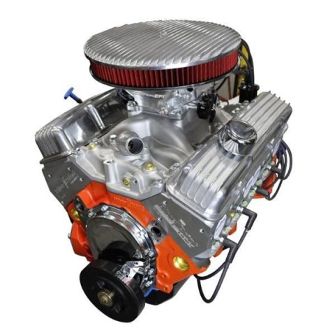 BluePrint Engines Low Profile GM 383 C.I.D. 436 HP Dressed EFI Long Block Crate BP38318CTFV Engines, c.i. small block style drop in ready engine - dressed longblock w/ efi. 30 month / 50,000 warranty &