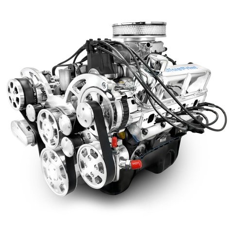 BluePrint Engines Ford 347 C.I.D. 415 HP Dressed Stroker Long Block Crate BP3479RCTFK New BPE standard bore 342, FUEL SYSTEM, PULLEY KIT, REAR SUMP, / FT LBS thumbnail 3
