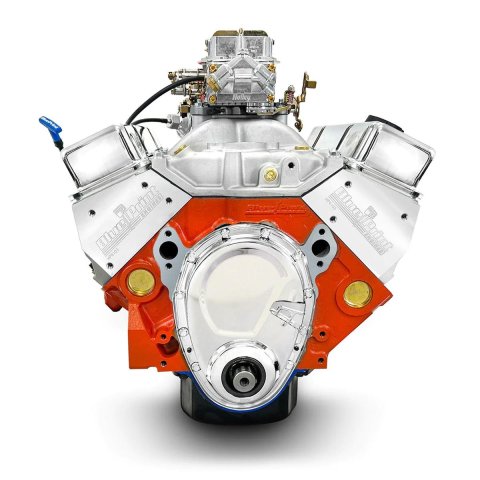 BluePrint Engines GM 400 C.I.D. 508 HP Dressed Long Block Crate BP4002CTC1 Engine, Block, Chevy, Small Block, Engine, SBC Motor Aluminum Heads, Forged thumbnail 3