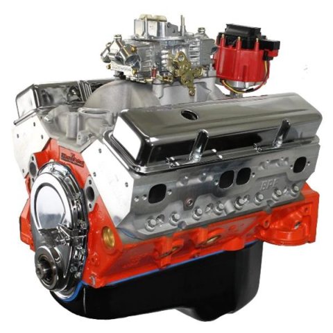 BluePrint Engines GM 400 C.I.D. 508 HP Dressed Long Block Crate BP4002CTC1 Engine, Block, Chevy, Small Block, Engine, SBC Motor Aluminum Heads, Forged thumbnail 4