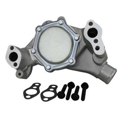 BluePrint Engines Performance Water Pumps BPP67265 Pump, High-Volume, Mechanical, Clockwise Rotation, Aluminum, Satin, Long, Chevy, Each thumbnail 2
