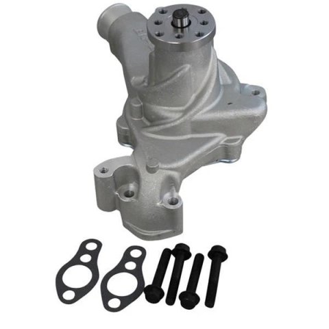 BluePrint Engines Performance Water Pumps BPP67265 Pump, High-Volume, Mechanical, Clockwise Rotation, Aluminum, Satin, Long, Chevy, Each thumbnail 3
