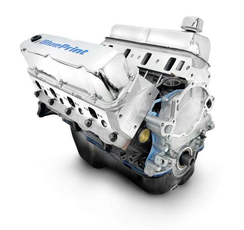 BluePrint Engines Ford 347 C.I.D. 415 HP Base Stroker Long Block Crate BP3479RCT Engine, Block, 4-bolt Mains, 10.0:1 Compression, Aluminum Cylinder Heads, Ford, 5.0L Windsor, Each thumbnail 3