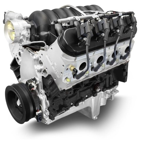 BluePrint Engines Pro Series Chevy LS 427 C.I.D. 605 HP EFI Base Dressed Long Block Crate PSLS4273CTF Engine Complete Assembly Iron c.i. GM style proseries dressed engine with efi -. incl. 30 month / 50,000 thumbnail 1
