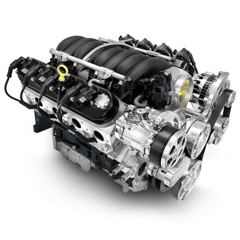 BluePrint Engines Pro Series Chevy LS 376 C.I.D. 530 HP EFI Base Dressed Long Block Crate PSLS3763CTFK Engine, Fully Block, GM C.I.D., Internal Engine Balance, Aluminum Cylinder Heads, Chevy, 6.2L LS, Each thumbnail 2