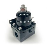 BluePrint Engines Billet Aluminum Fuel Pressure Regulators BPP13101BK Regulator EFI BILLET ALUMINUM FUEL PRESSURE BYPASS REGULATOR, -10AN ORB, 40-75 PSI, BLACK thumbnail 1