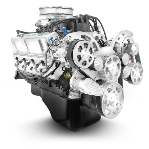 BluePrint Engines Ford 347 C.I.D. 415 HP Dressed Stroker Long Block Crate BP3479CTFK New BPE standard bore 342, FUEL SYSTEM, PULLEY KIT, FRONT SUMP, / FT LBS