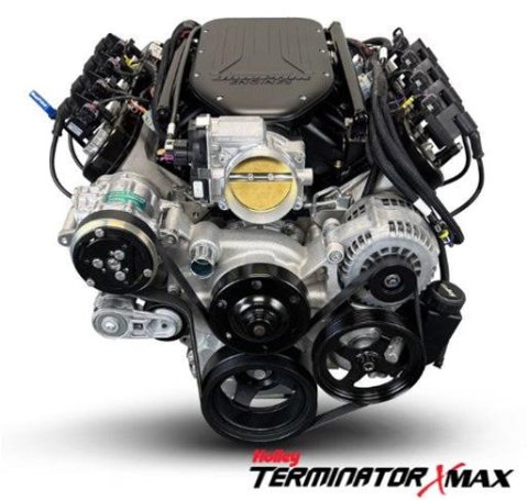 BluePrint Builder Series LS376/510HP Standard Edition EFI Crate Engine and T56 Transmission Combos BLS3768KT56 376 c.i. LS Iron Block Edition, Fuel Injected, Manual w/ Polished Pulley Kit thumbnail 1