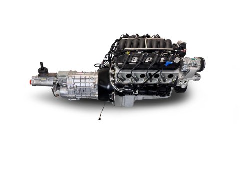 BluePrint Builder Series LS427/605HP Standard Edition EFI Crate Engine and TKX Transmission Combos BLS4273KTKX 427 c.i. LS Iron Block Edition, Fuel Injected, Manual w/ Polished Pulley Kit thumbnail 2