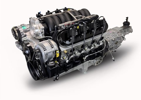BluePrint Builder Series LS427/605HP Standard Edition EFI Crate Engine and TKX Transmission Combos BLS4273KTKX 427 c.i. LS Iron Block Edition, Fuel Injected, Manual w/ Polished Pulley Kit thumbnail 4