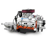 BluePrint Builder Series 454/563HP Standard Edition Carbureted Crate Engine and 700R4 Trans Combos B454K700 454 c.i. Series, Carbureted, Automatic Transmission /w Polished Pulley Kit. Incl. 30 month/50,000 warranty & Dyno thumbnail 1
