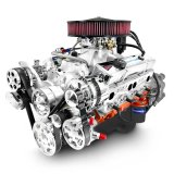 BluePrint Builder Series 454/563HP Standard Edition Carbureted Crate Engine and 700R4 Trans Combos B454K700 454 c.i. Series, Carbureted, Automatic Transmission /w Polished Pulley Kit. Incl. 30 month/50,000 warranty & Dyno thumbnail 2