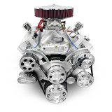 BluePrint Builder Series 598/741HP Standard Edition Carbureted Crate Engine and 4L80E Trans Combos B598KB4L8 598 c.i. Series, Carbureted, Automatic Transmission /w Black Pulley Kit. Incl. 30 month/50,000 warranty & Dyno thumbnail 2