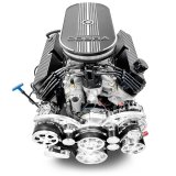 BluePrint Builder Series 427W/541HP Cobra Edition Carbureted Crate Engine and 4R70W Trans Combos BF427K4R7C 427 c.i. Series, Carbureted, Automatic Transmission w/Polished Pulley Kit. Incl. 30 months/50,000 warranty & Dyno thumbnail 2