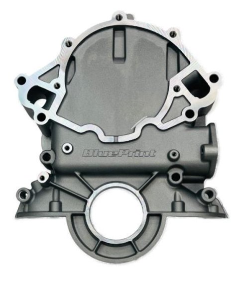 BluePrint Engines Timing Covers BPP302351TC Cover for Standard and Reverse Rotation Water Pumps Ford Small Block Windsor Compatible thumbnail 4