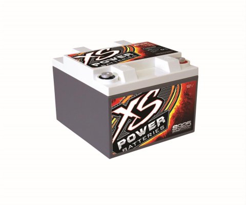 XS Power AGM Batteries S925 Battery, 12 V, AGM, 641 Cranking Amps at 32 Degrees F, Top Post, 6.65 in. Length, 7.04 in. Width, 4.98 in. Height, Each