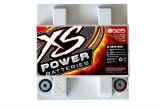XS Power AGM Batteries S925 Battery, 12 V, AGM, 641 Cranking Amps at 32 Degrees F, Top Post, 6.65 in. Length, 7.04 in. Width, 4.98 in. Height, Each thumbnail 3