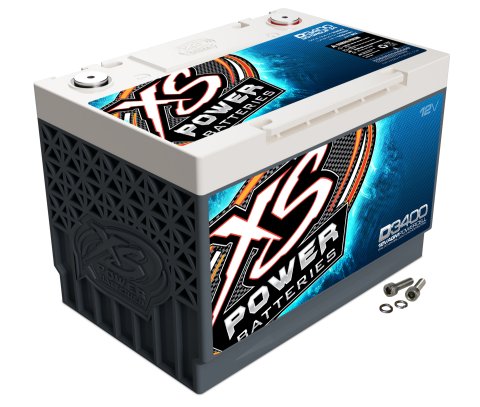1,012 CCA XS Power AGM Battery D3400 BCI Group 34 Battery, 12 V, Deep Cycle/Starting, 1,150 Cranking Amps at 32 Degrees F, 10.24 in. Length, 6.89 in. Width, 7.16 in. Height thumbnail 6