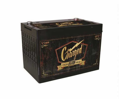 1,012 CCA XS Power Retro Styled Battery V3400 BCI Group 34 Battery, Styled, Starting, 12 V, 1,150 Cranking Amps at 32 Degrees F, Each