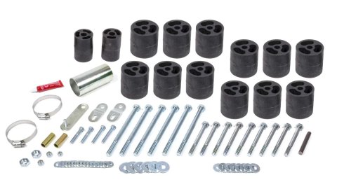 Performance Accessories Body Lift Kits PA533 Lift, 3 in., Nylon, Chevy, GMC, Kit thumbnail 1