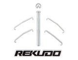 REKUDO Brake Caliper Hardware RK400-28 Hardware, Rekudo JL8 Hardware, Clips, Pad Pin, Front or Rear, Services 1 Caliper, Chevy, Pontiac, Kit thumbnail 1