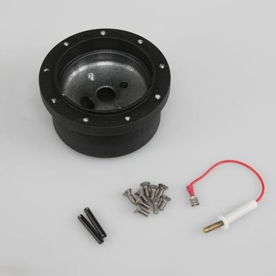 Lecarra Hub Adapter Kits B-16422 Kit, 9-Bolt Mount, Aluminum, Black, Buick, Chevy, GMC, Pontiac, Oldsmobile, Each thumbnail 2