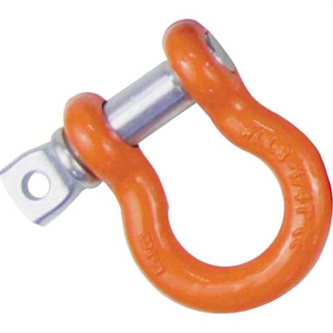 Mile Marker D-Ring Shackles 60-50134 3-4 Orange Shackle (new), Each thumbnail 1