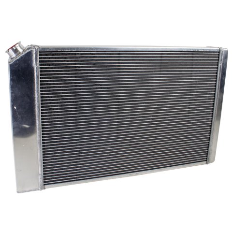 Griffin Performance Fit Radiator Combos CU-70010-LS Radiator, Crossflow, Aluminum, Natural, Dual Fan, Buick, Chevy, GMC, Oldsmobile, Pontiac, Kit thumbnail 1